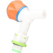 Resim Kosona 2 Adet Ppr Plastik G1/2 Dış Dişli Soğuk Su Musluğu - Dayanıklı, Su Tasarruflu, Yıkama Havuzu/banyo Uygun 