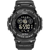 Resim Hanyang Siyah Erkekler Dijital Spor Erkek Saat Smael Marka Kahki Tarzı Açık Hava Moda Izle LED Ekran 1602 Bilek Saatleri Chronograph Otomatik Tarih (Yurt Dışından) 