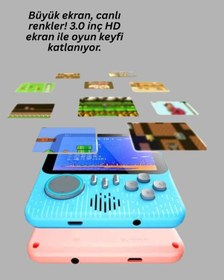 Resim 666 Oyunlu Game Console Tv Çift Gamepad Desteği 