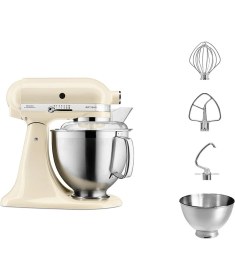 Resim Kitchenaid Artisan 4,8 L Stand Mikser 5KSM185PS Almond Cream-Eac 