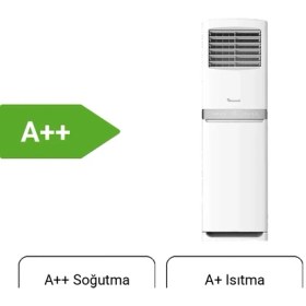 Resim Baymak Salon Tipi Inverter Klima 48000 BTU A++ Enerji Sınıfı ile Montaj Dahil 48 Fsa 