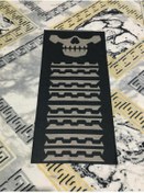 Resim Olympus plus KABURGA İSKELET KAFATASI Tasarımlı Motorcu Buff Maske Outdoor Boyunluk Unisex Bandana 