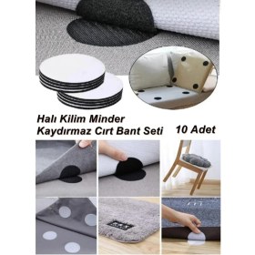 Resim Halı Kilim Kaydırmaz Cırt 10 Set 