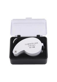 Resim Mini 40x25mm Takı Büyüteç, Cep Büyüteç, Teftiş, Elmas Pullar, Madeni Kontrol Lup Mg21011 
