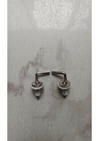 Resim Üstten Sıkmalı Nikel Krom Kaplamalı Metal Klozet Kapağı Menteşesi 