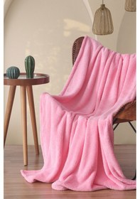 Resim Wellsoft Tv Battaniyesi Peluş Polar Ultra Yumuşak Battaniye 140x170 Cm Pembe 