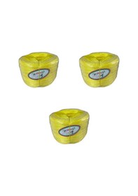 Resim Favori İp Halat Fh03 Pp Naylon Burgulu Örgü Çamaşır İpi - Sarı - 100 Metre - 3 Adet Diğer 