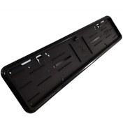 Resim Point 2 Adet Parlak Siyah Plakalık Piano Black Takmatik Plakalık Çerçevesi Piano Black 