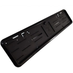 Resim Point 2 Adet Parlak Siyah Plakalık Piano Black Takmatik Plakalık Çerçevesi Piano Black 