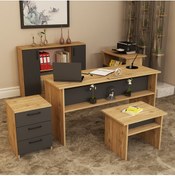 Resim Kalender Dekor Merkür-1-2-3-4-5 Ofis Büro Masası Takımı 