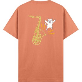 Resim Saksafon Kedo - Regular T-Shirt - Somon / M 