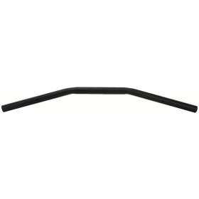 Resim Xuweiwei Siyah Custom Handlebar 7/8" 22mm Bobber Cafe Racer Sportster Cruiser Xl 883 1200 Chopper Softail Dyna Street Bob 