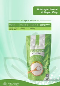 Resim Naturagen Kolajen 2'li Gurme %100 Saf Collagen Peptides 150 gr (TİP 1&TİP 3 SIĞIR KOLAJEN PEPTİT) 2 X1 50 gram 