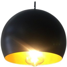 Resim Riolight Retro Siyah Içi Sarı Metal Sarkıt (549747798) 