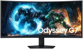 Resim Samsung Odyssey G7 G75F 40'' WUHD VA 180 Hz 1 ms 1000R Kavisli Oyuncu Monitörü, LS40FG750EUXUF 