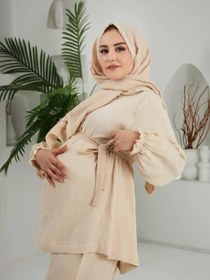 Resim Lolly Babies Vintage Lohusa Takımı |Bej renk | - M 