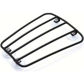 Resim Motion003 Black Evrensel Motosiklet 4 Emme Kupası Yakıt Deposu Bagaj Taşıyıcı Braketi 