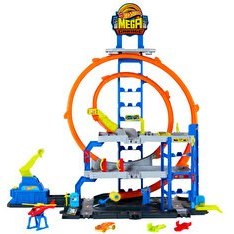 Resim Hot Wheels City Mega Loop Garaj JBM74 