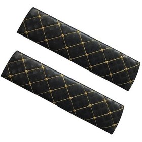 Resim Oto Emniyet Kemer Kılıfı Pedi Desenli Sarı (414341499) 