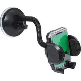 Resim Oto Araç Içi Vantuzlu Spiral Gövdeli Cep Telefonu Tutucu Stand 