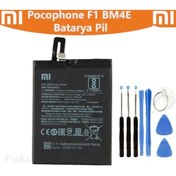 Resim Xiaomi Mi Pocophone F1 Bm4E Batarya Pil ve Tamir Seti Xiaomi Mi Pocophone F1 Bm4E Batarya Pil ve Tamir Seti