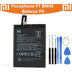 Resim Xiaomi Mi Pocophone F1 Bm4E Batarya Pil ve Tamir Seti 