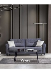 Resim Alaf 3+3+3 Koltuk Takımı & Oturma Grubu Siyah 