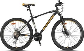 Resim Xc 75 - 26 Mtb - 14' - 21 Vites - M.Disc - Mat Siyah-Neon Turuncu/Bej 