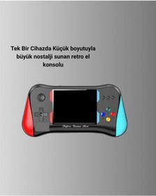 Resim Şarjlı Taşınabilir Oyun Konsolu - X7m Retro Game Box 