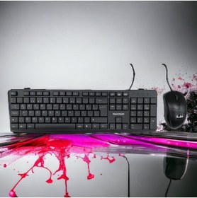 Resim RAYNOX RX-KM101 USB Q KABLOLU KLAVYE&MOUSE SET 