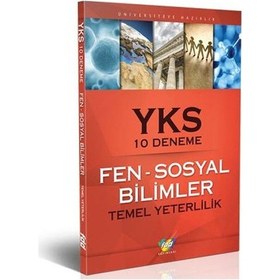 Resim YKS Fen-Sosyal Bilimler Temel Yeterlilik 10 Deneme - FDD 