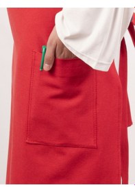 Resim Mutfak Önlüğü Kişiye Ve İsme Özel Nakışlı Mutfak Önlüğü Gül01 Farklı Renkler Kırmızı 