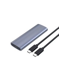 Resim Bluesery Bs-m222 Usb 3.1 Type-c To Pcı-e Express Nvme Ssd M.2 M-key Hard Disk Kutusu Gold Serisi 