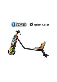 Resim Tbıke Drift Car Elektrikli Kaykay Hoverboard Sarı 