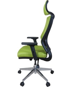 Resim Uzayofismobilyaları Uzay Ofis Air-X Müdür Koltuğu - Ayarlı Kolçak - Yeşil 