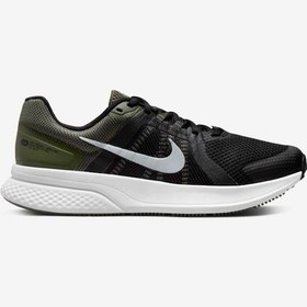 Resim Nike Run Swift 2 Cu3517-007 Siyah & Haki Erkek Koşu Ayakkabısı 001 