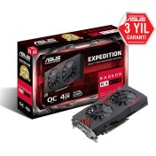 Resim Asus Amd Radeon RX570 OC 4GB 256Bit GDDR5 (DX12) PCI-E 3.0 Ekran Kartı 