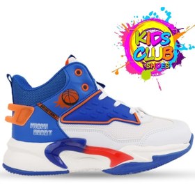 Resim Kocamanlar Ayakkabı Cool London Unisex Ortopedik Çocuk Basketbol Ayakkabısı MAVİ 
