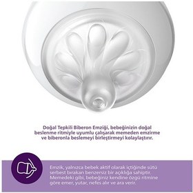 Resim Philips Avent Doğal Tepkili 2'li Biberon Emziği 6 Numara 4 Adet 