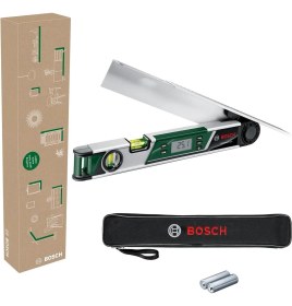 Resim Home & Garden Universalangle Dijital Açı Ölçer (Çalışma Aralığı: 0° - 220°, Kol Uzunluğu 40 Cm, Gönye Açılarının Hassas Hesaplaması Için Entegre Fonksiyonlar, Geri Dönüştürülmüş Karton Kutu) 