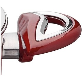 Resim Taç Granit 22 CM Derin Teflon Tencere Taç Yemek Tenceresi Çorba T 