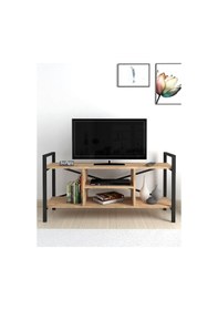 Resim Bofigo Tv Sehpası Raflı Tv Ünitesi Televizyon Sehpası Çam 