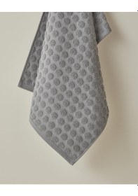 Resim English Home Dottie Pamuk Yüz Havlusu 50x80 Cm Antrasit Antrasit 