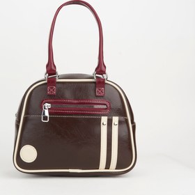 Resim Vivaq Kadın Acı Kahve Retro Spor Ayarlanabilir Askılı Fermuar Kapama El Kol Ve Omuz Çantası 