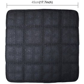 Resim Wholesale00 Genel Nefes Otomatik Buz Karışımlı Kumaş Örgü Koltuk Örtüsü Yastık Pedi Mat Araba Malzemeleri İçin Ofis Koltuğu Haki 