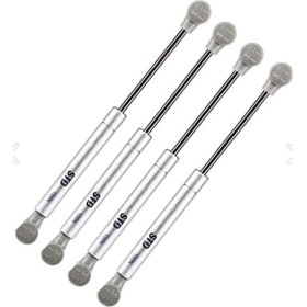 Resim Std Dolap Kapak Pistonu Mutfak Dolabı Kapağı Gazlı Amortisörlü Piston 100N / 25CM (4 Adet) 