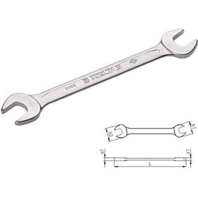 Resim İzeltaş 0130 İki Ağız Anahtar Uzun Boy 13X17 - 0130011317 