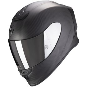 Resim Scorpion Exo R1 Evo Carbon Air Spor Motosiklet Kaskı Mat Siyah 