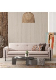Resim Salda Üçlü Salon&oturma Odası Kanepe - Krem 