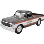 Resim Birlik Sesli Işıklı Metal Çek Bırak Klasik Picup Kahverengi 